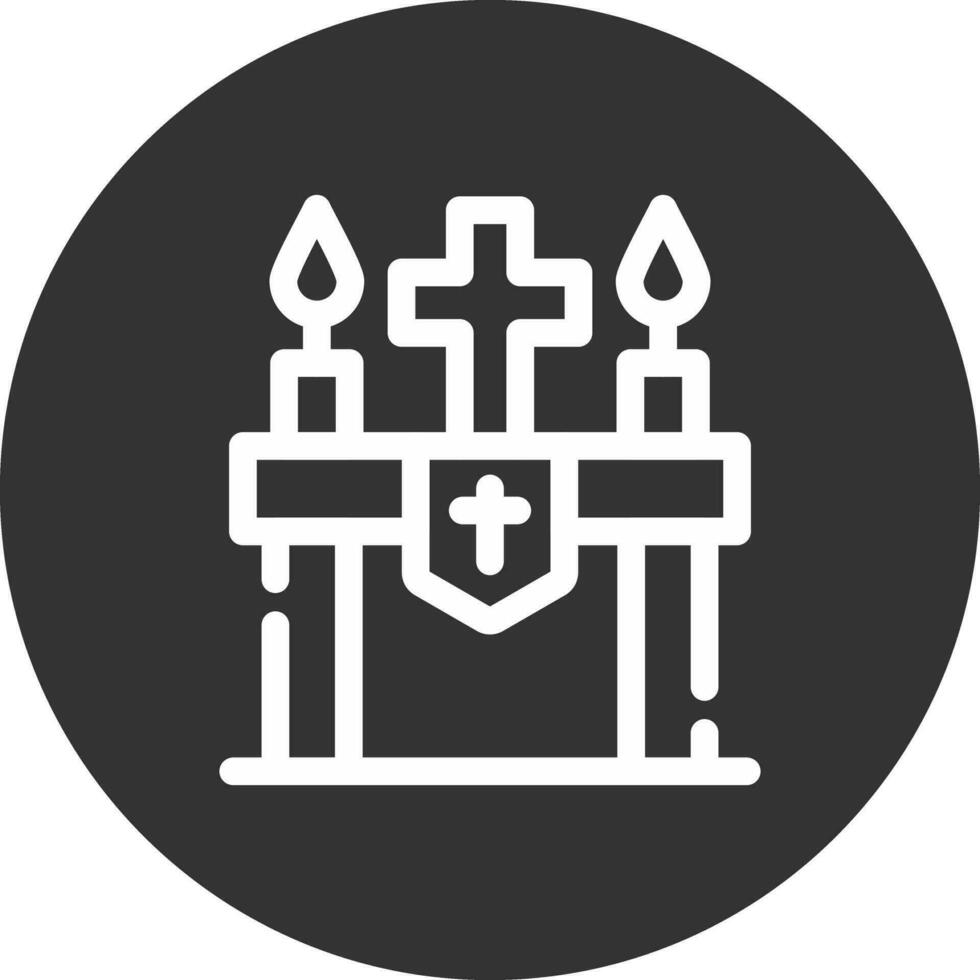 Altar Creative Icon Design vector