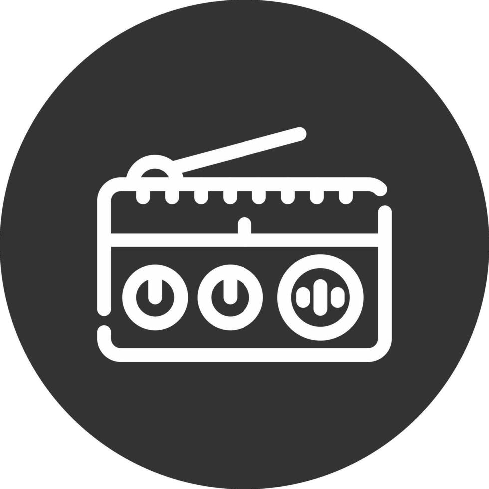 Radio Creative Icon Design vector