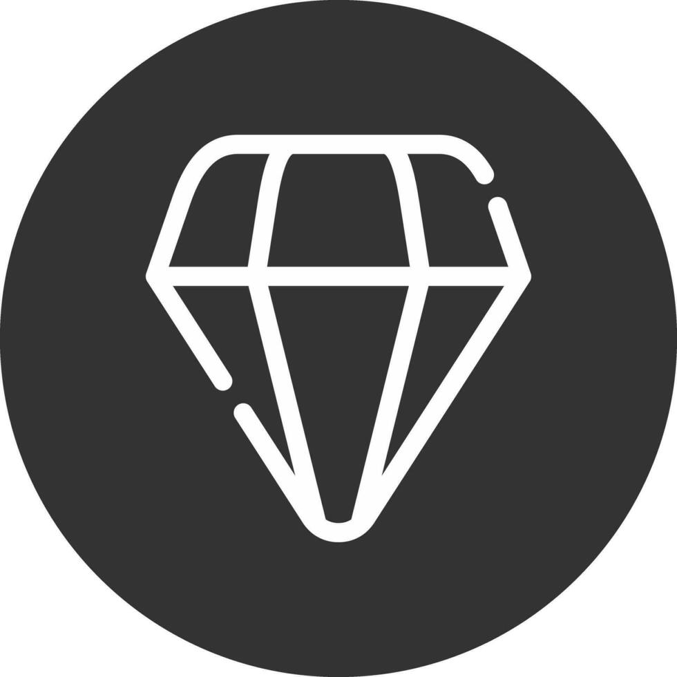 diseño de icono creativo de diamante vector