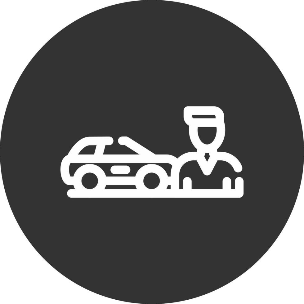 Used Car Dealership Creative Icon Design vector