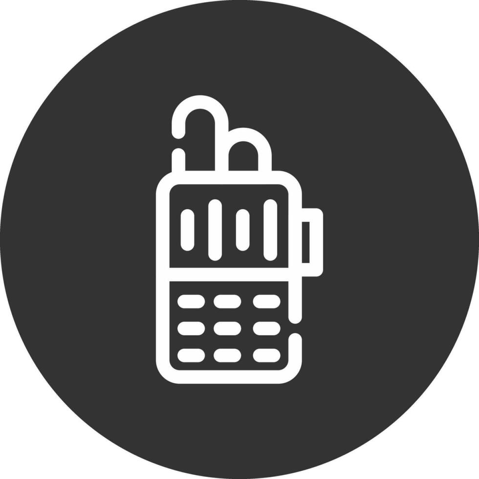 Walkie Talkie Creative Icon Design vector