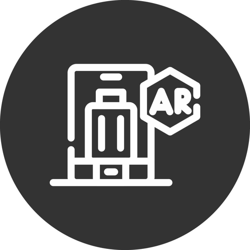 Ar Tourism Creative Icon Design vector