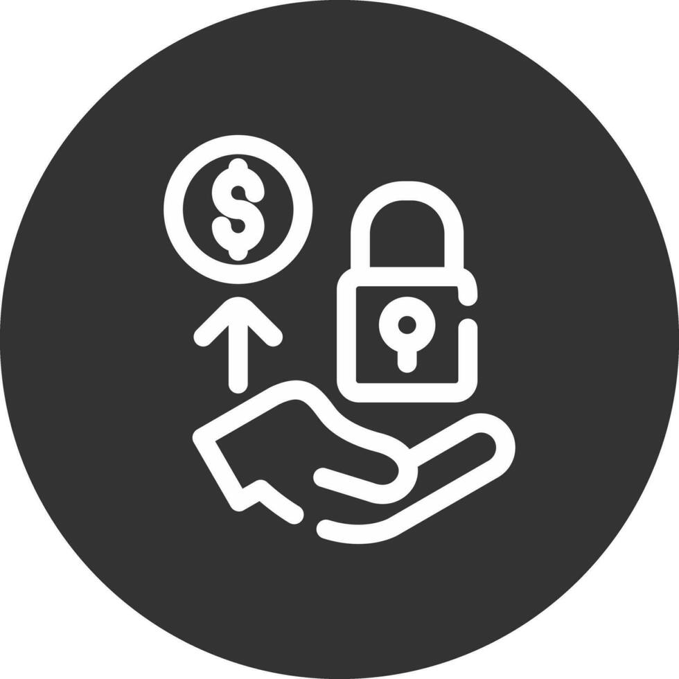 Private Offering Creative Icon Design vector