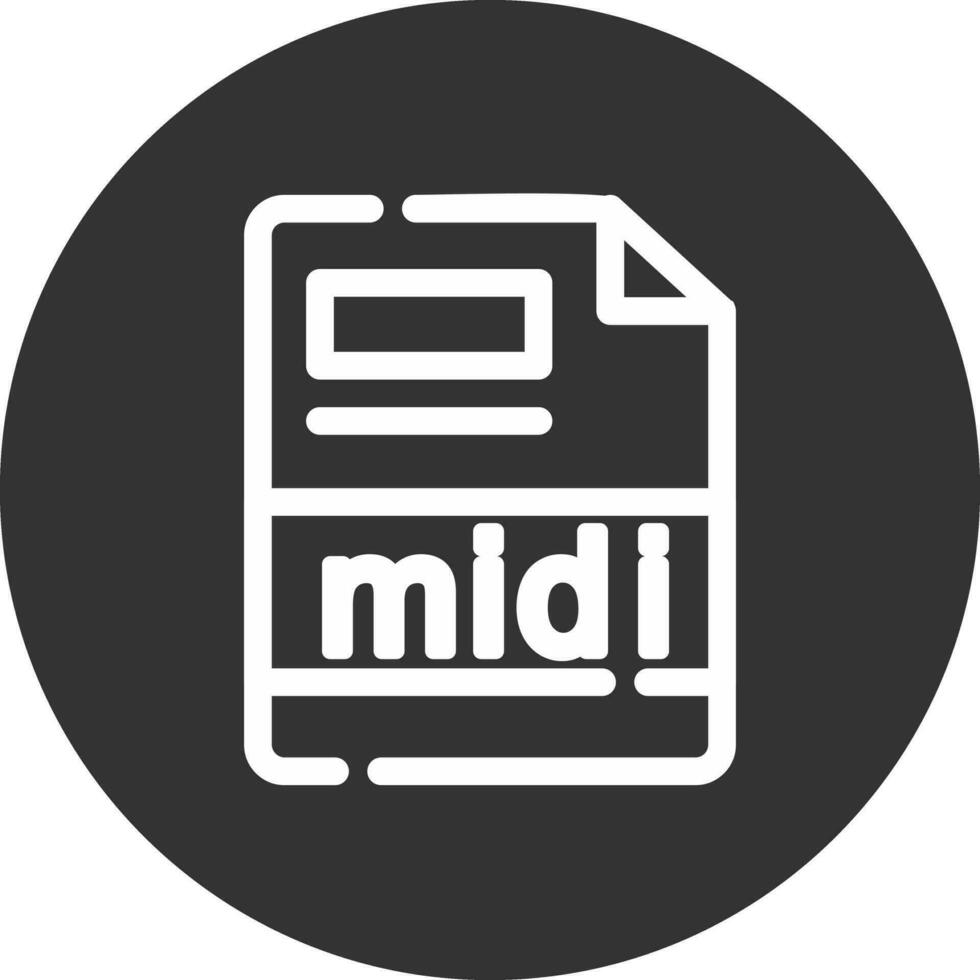 midi Creative Icon Design vector