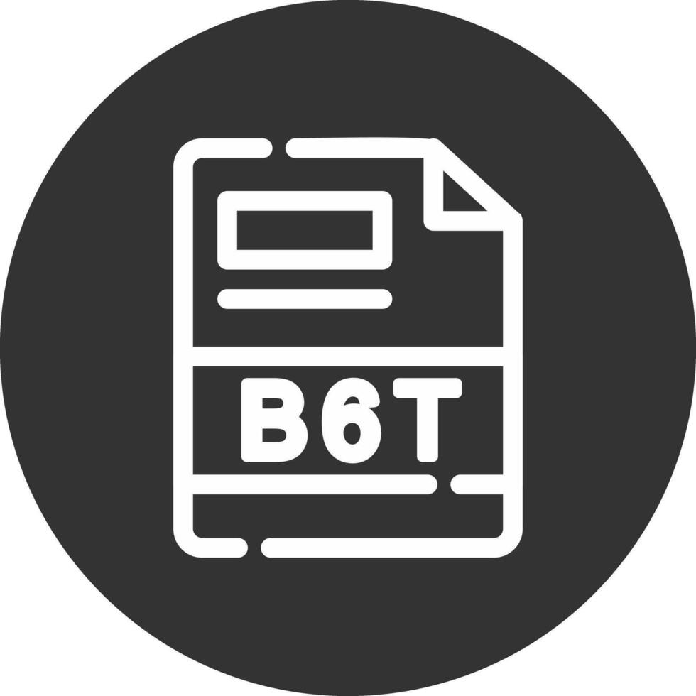 B6T Creative Icon Design vector