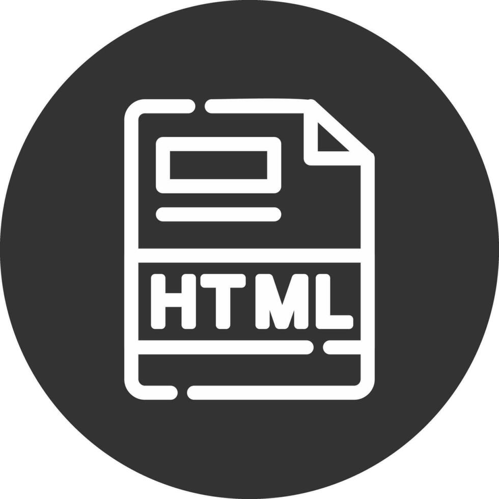 HTML Creative Icon Design vector