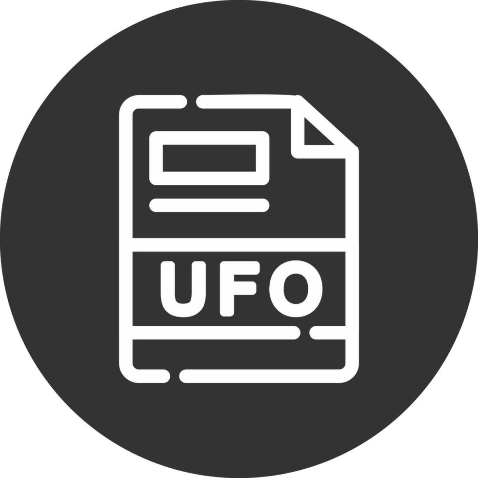 UFO Creative Icon Design vector