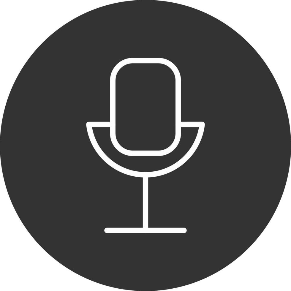 Microphone Creative Icon Design vector