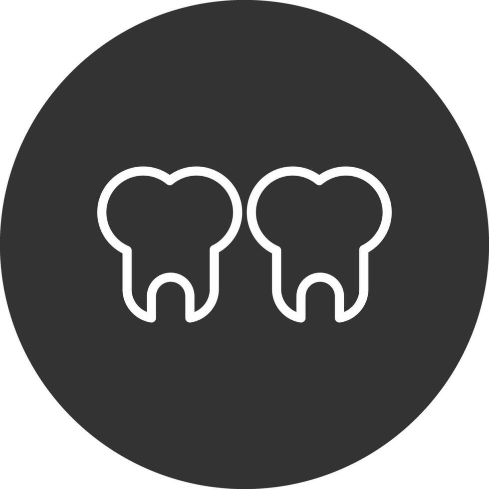 dientes creativo icono diseño vector