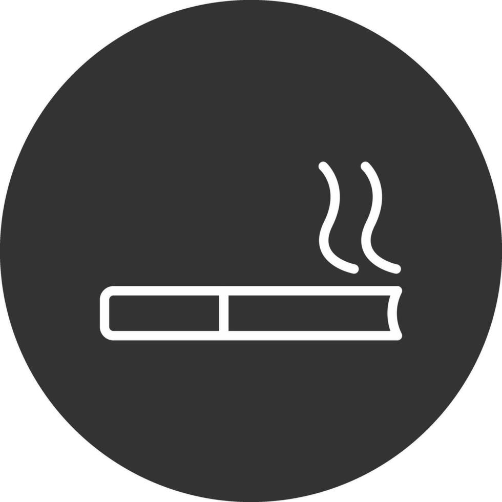 diseño de icono creativo de cigarrillo vector