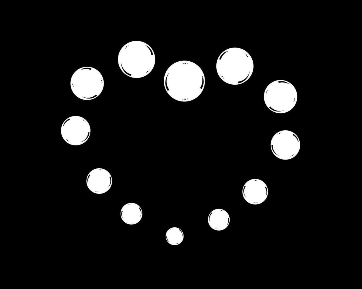 Bubble icon vector illustration design template