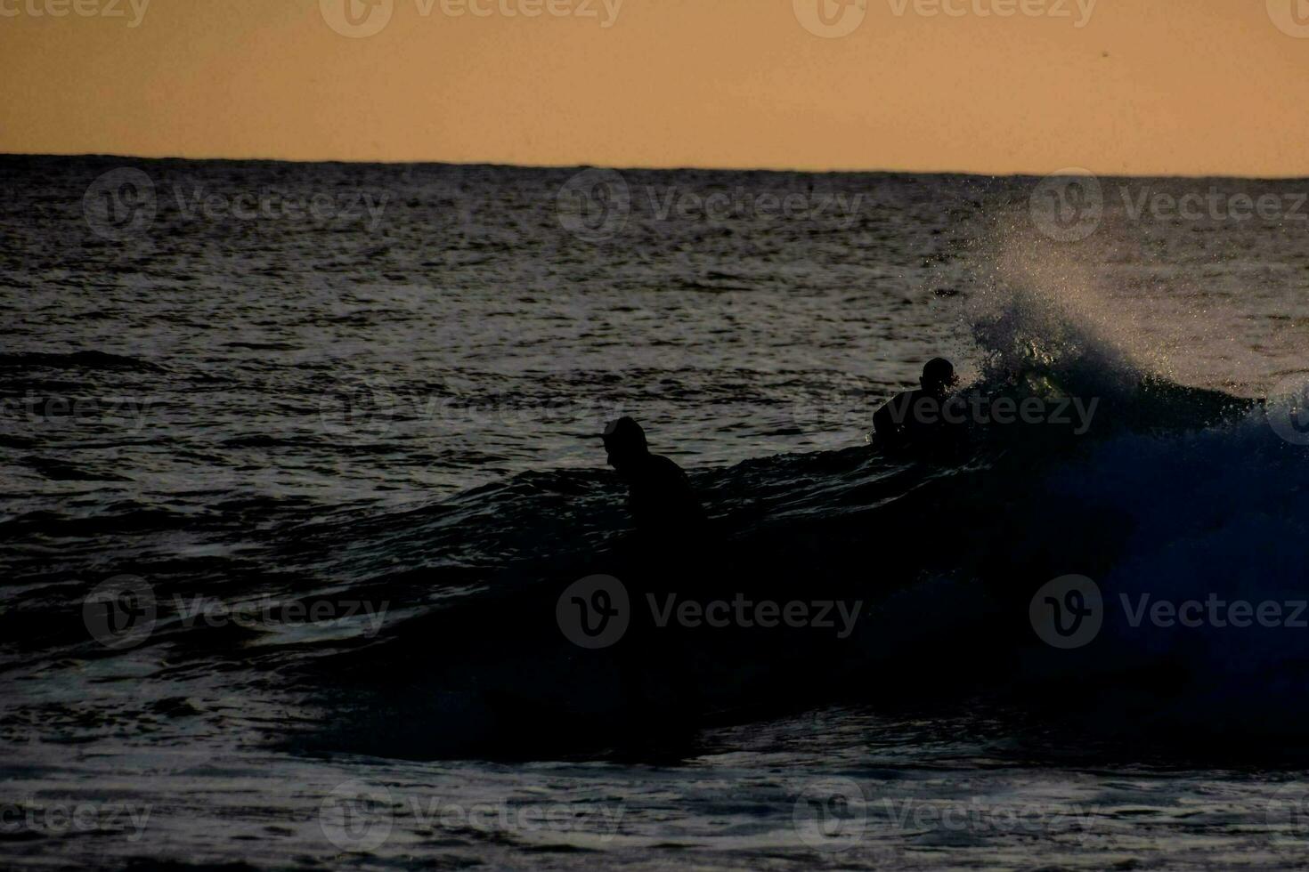 Sea with waves photo
