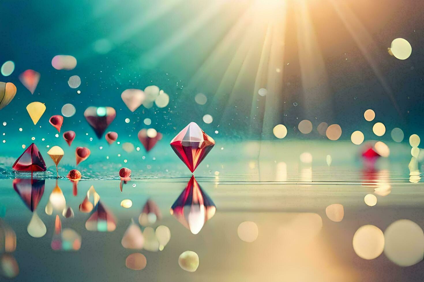 a diamond is the most precious gem in the world. AIGenerated 32235214