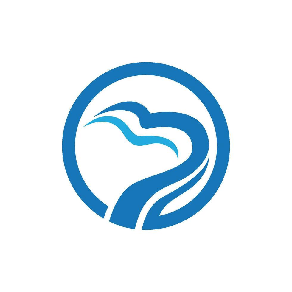 Water wave icon vector