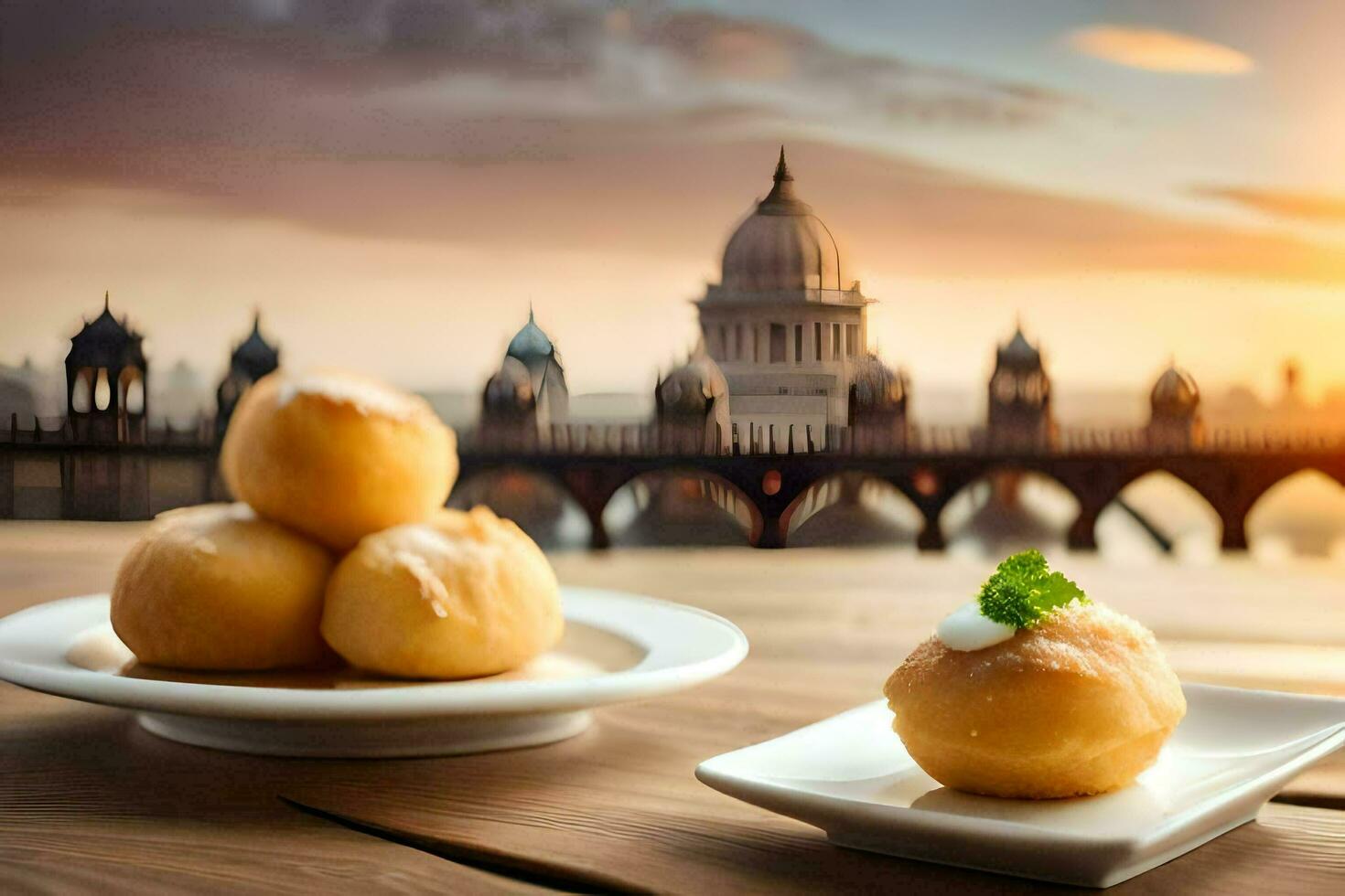 the food of the world. AI-Generated photo