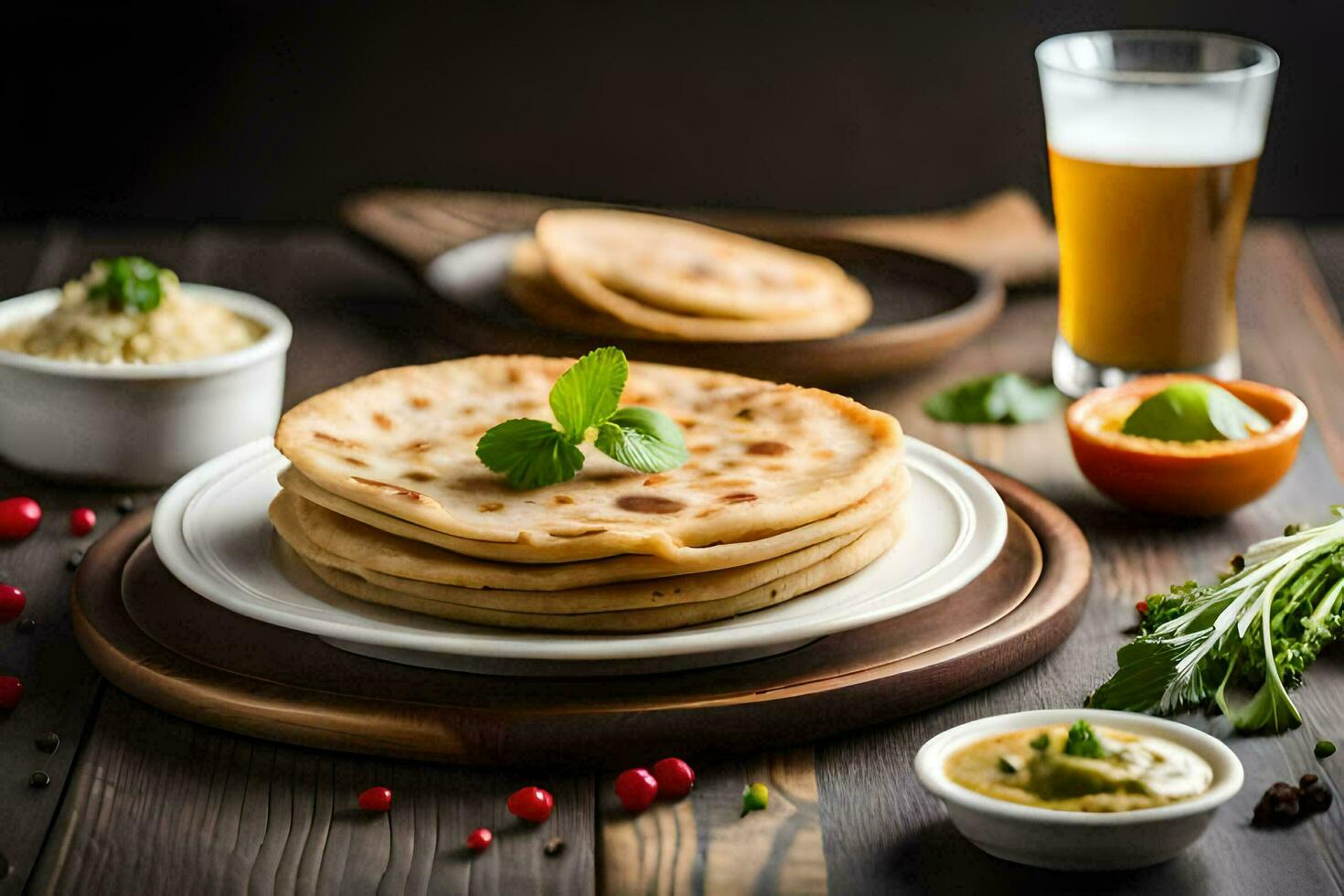 indian food is a popular choice for many people. AI-Generated photo