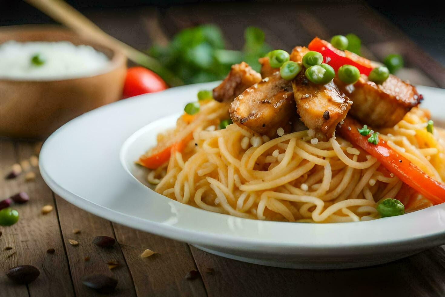 chinese food is a popular choice for many people in the uk. AI-Generated photo
