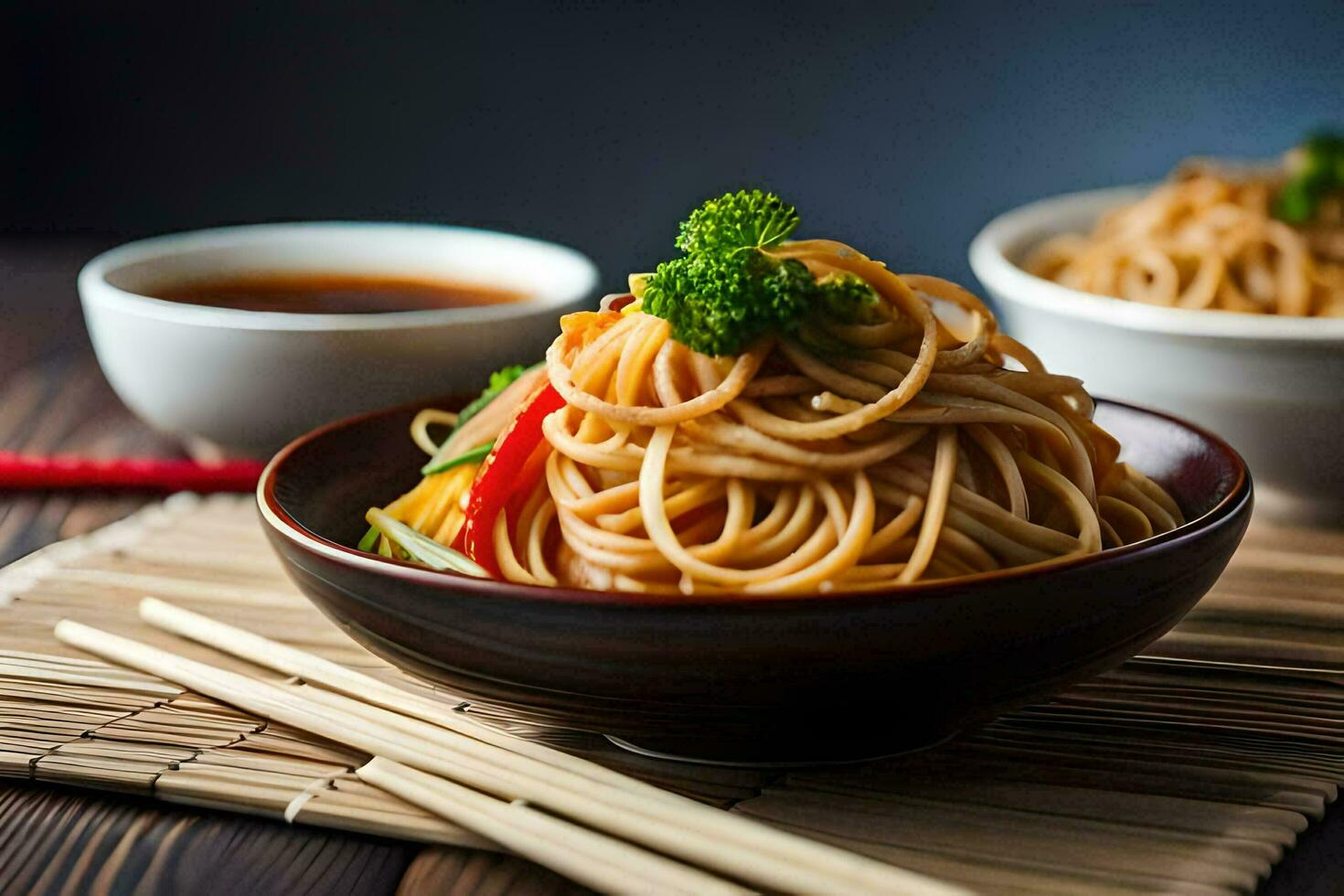 chinese food is a popular choice for many people. AI-Generated photo