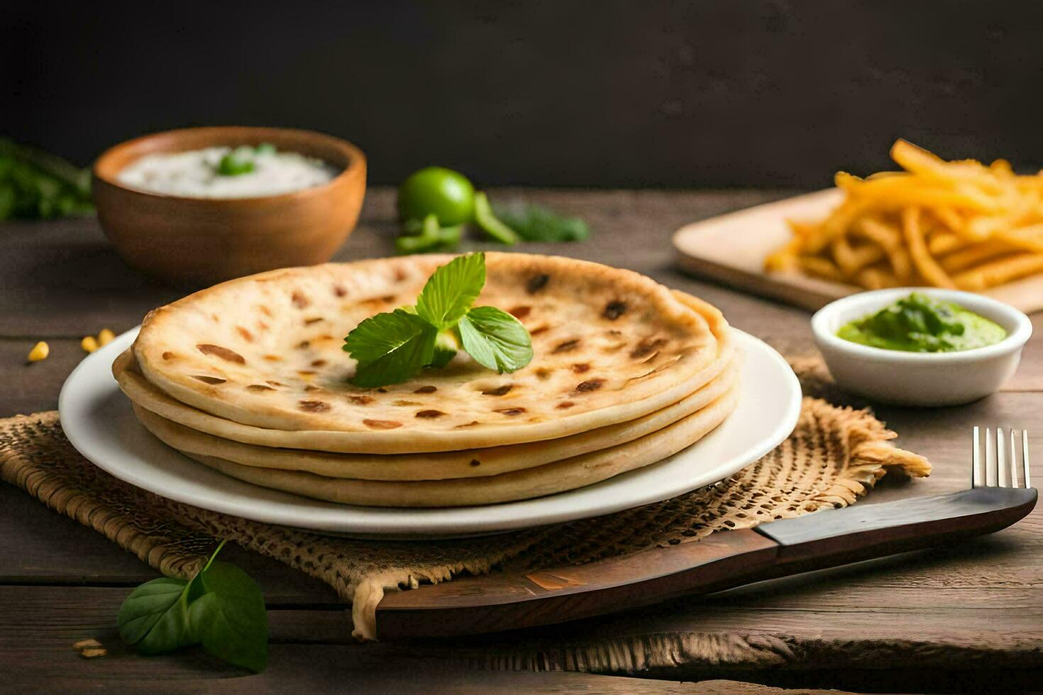 indian food is a popular choice for many people. AI-Generated photo