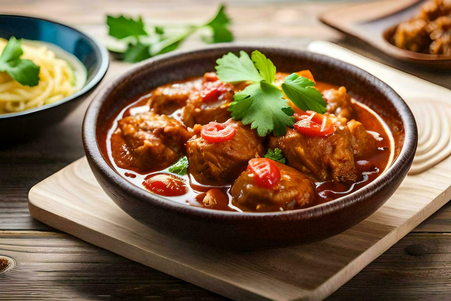 the best indian food in the uk. AI-Generated photo