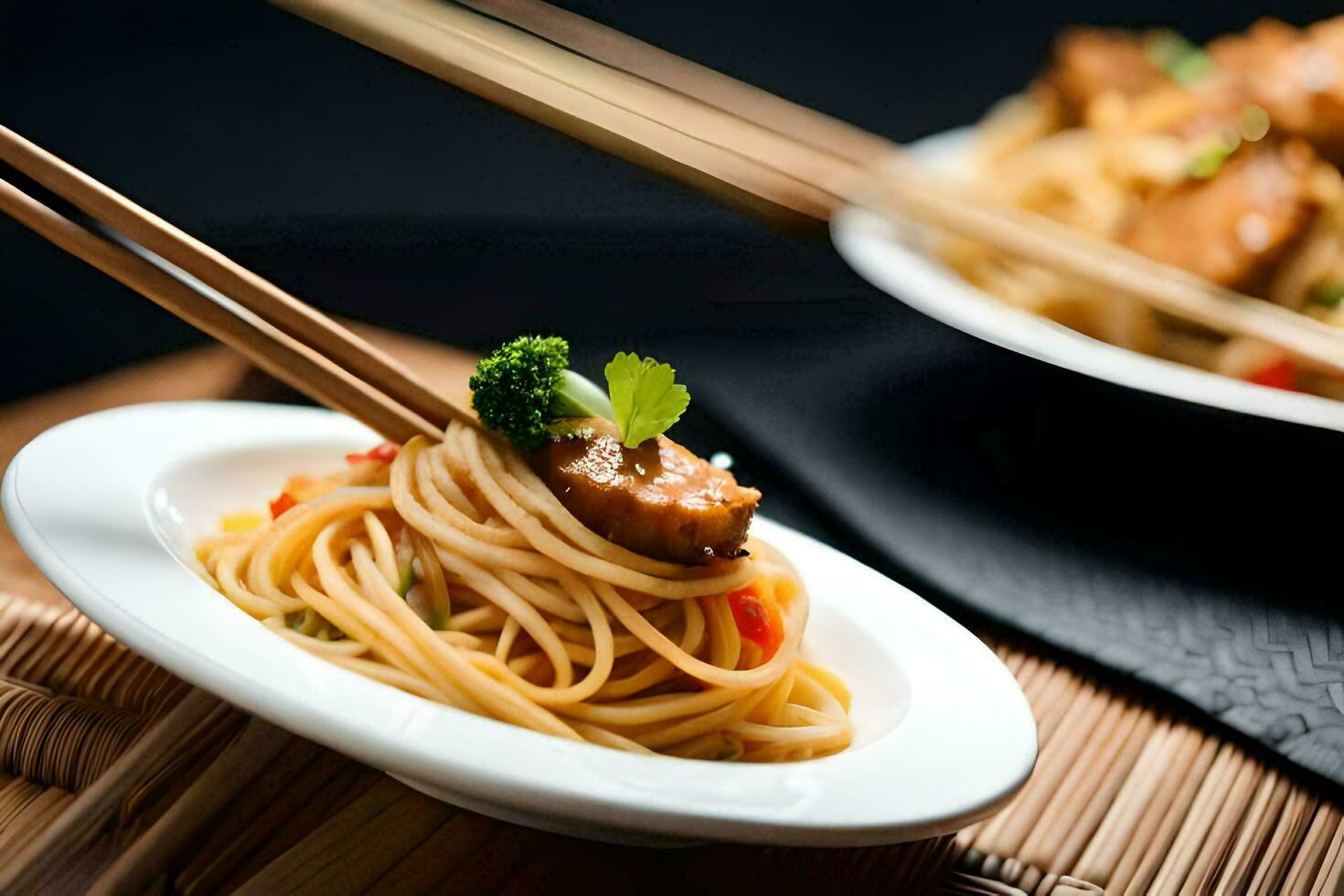 chinese food is a popular choice for many people. AI-Generated photo