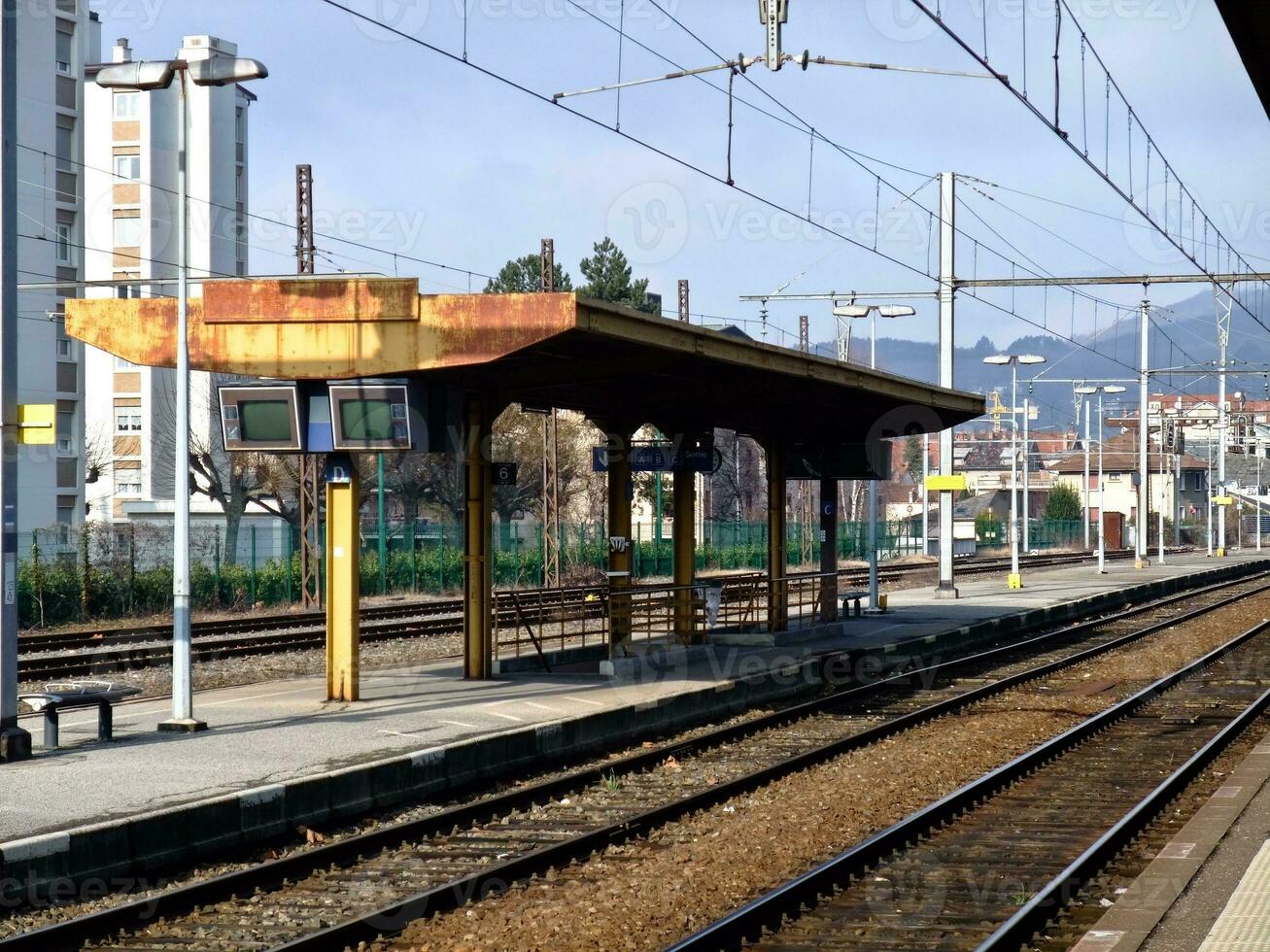 Chambery Railway Station in Savoie, France photo