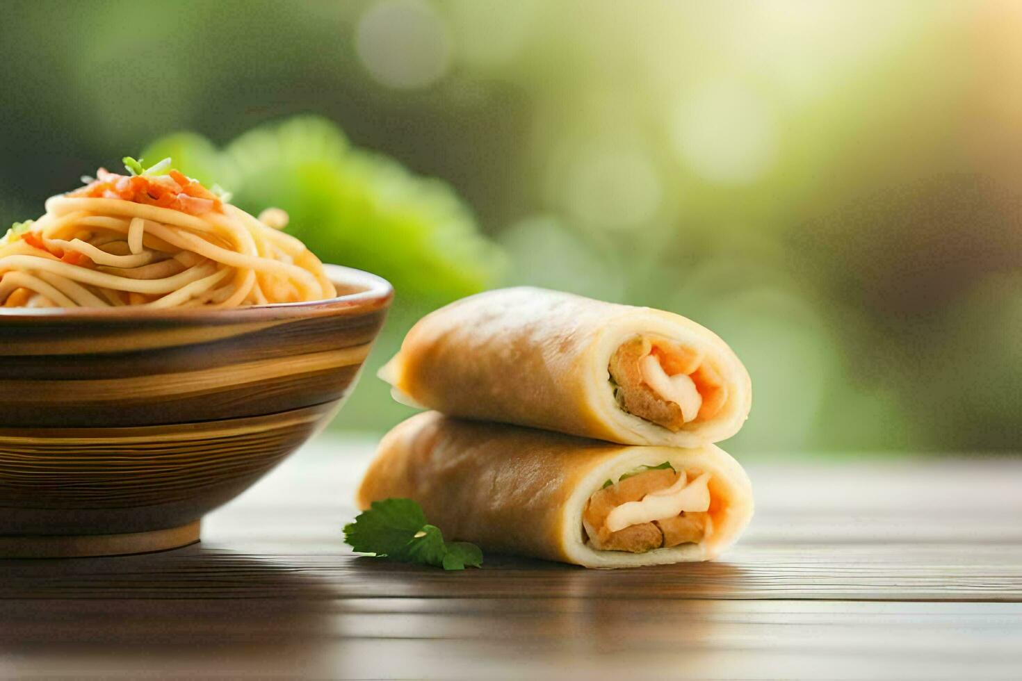 chinese food is a popular choice for many people. AI-Generated photo