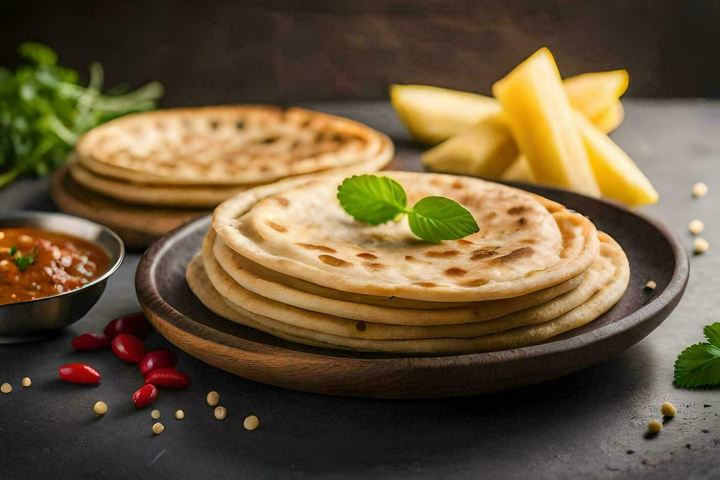 indian food is a popular choice for many people. AI-Generated photo
