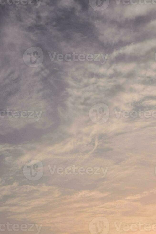 cielo con nubes foto