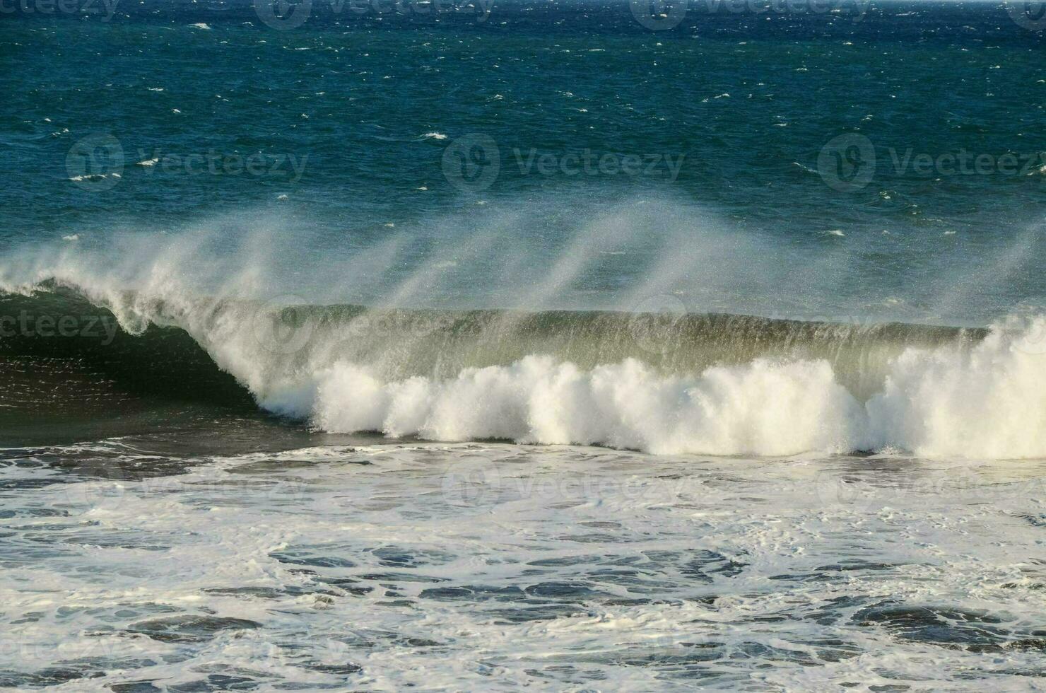 mar con olas foto