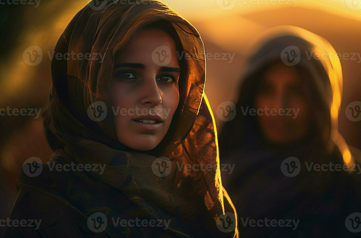 bereberes mujer desde Marruecos. generar ai foto