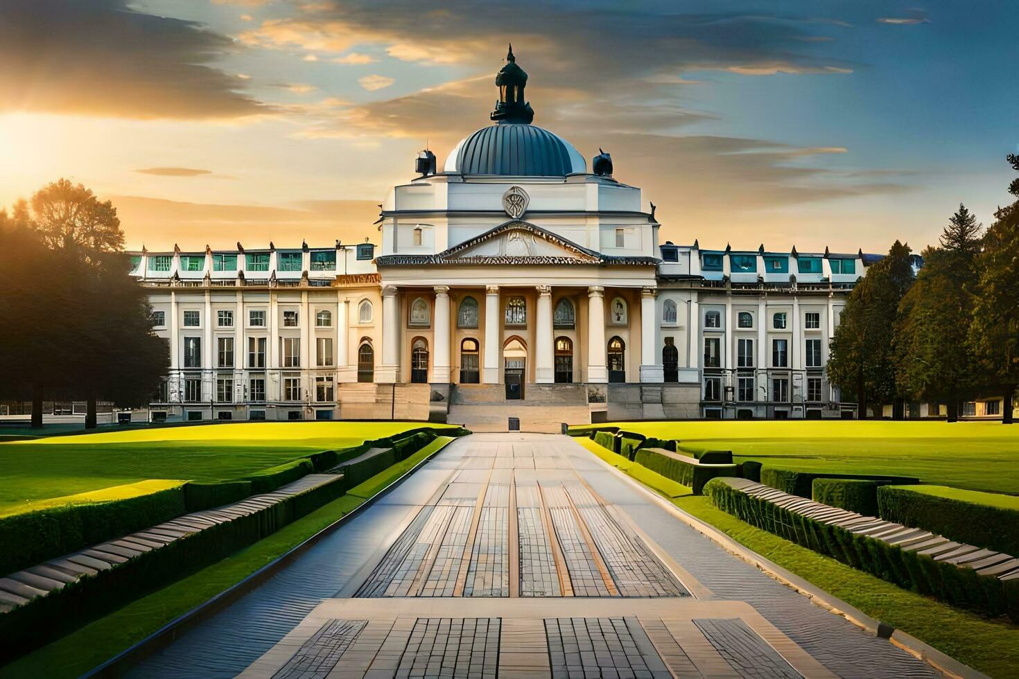 the university of vienna in vienna, austria. AI-Generated photo