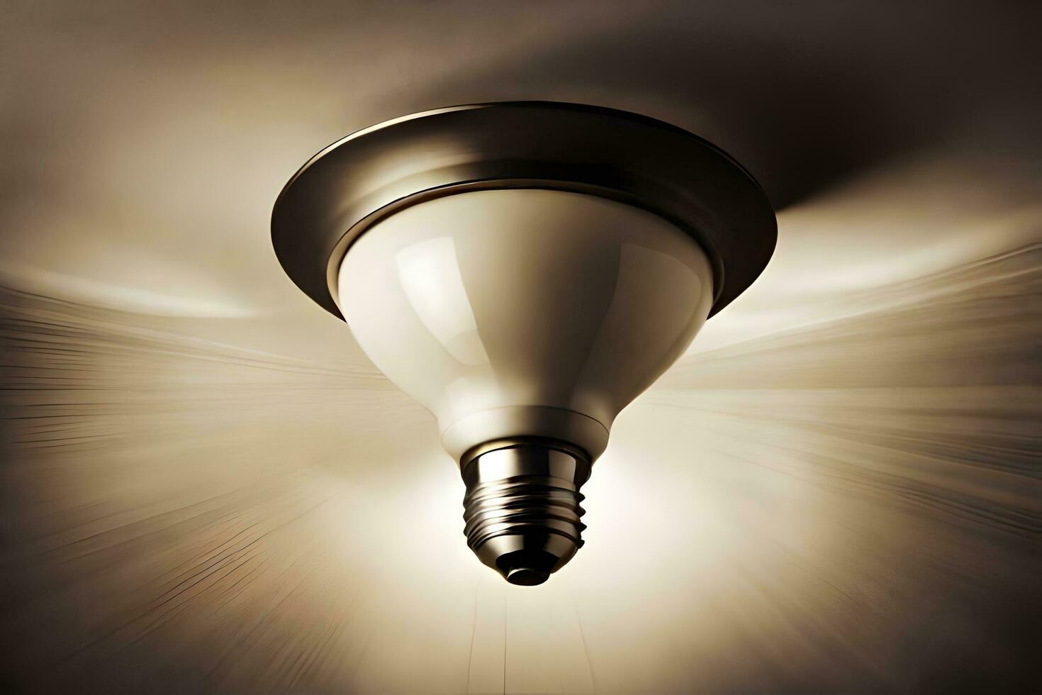 a light bulb is shown in the dark. AI-Generated photo