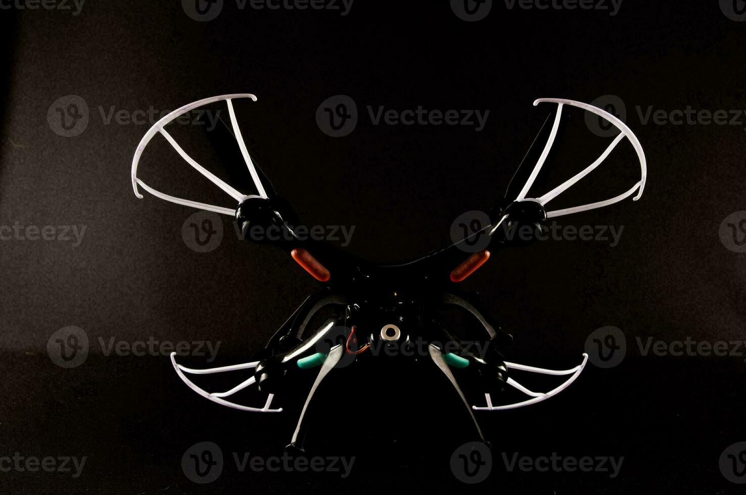 Drone on dark background photo