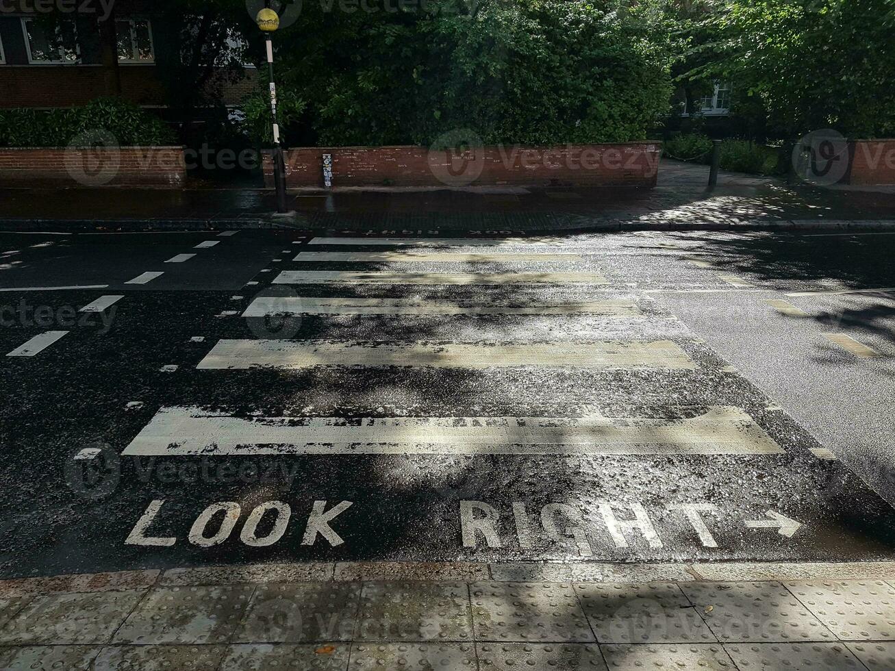 Quintessential British Zebra Crossing, Abbey Road, London photo