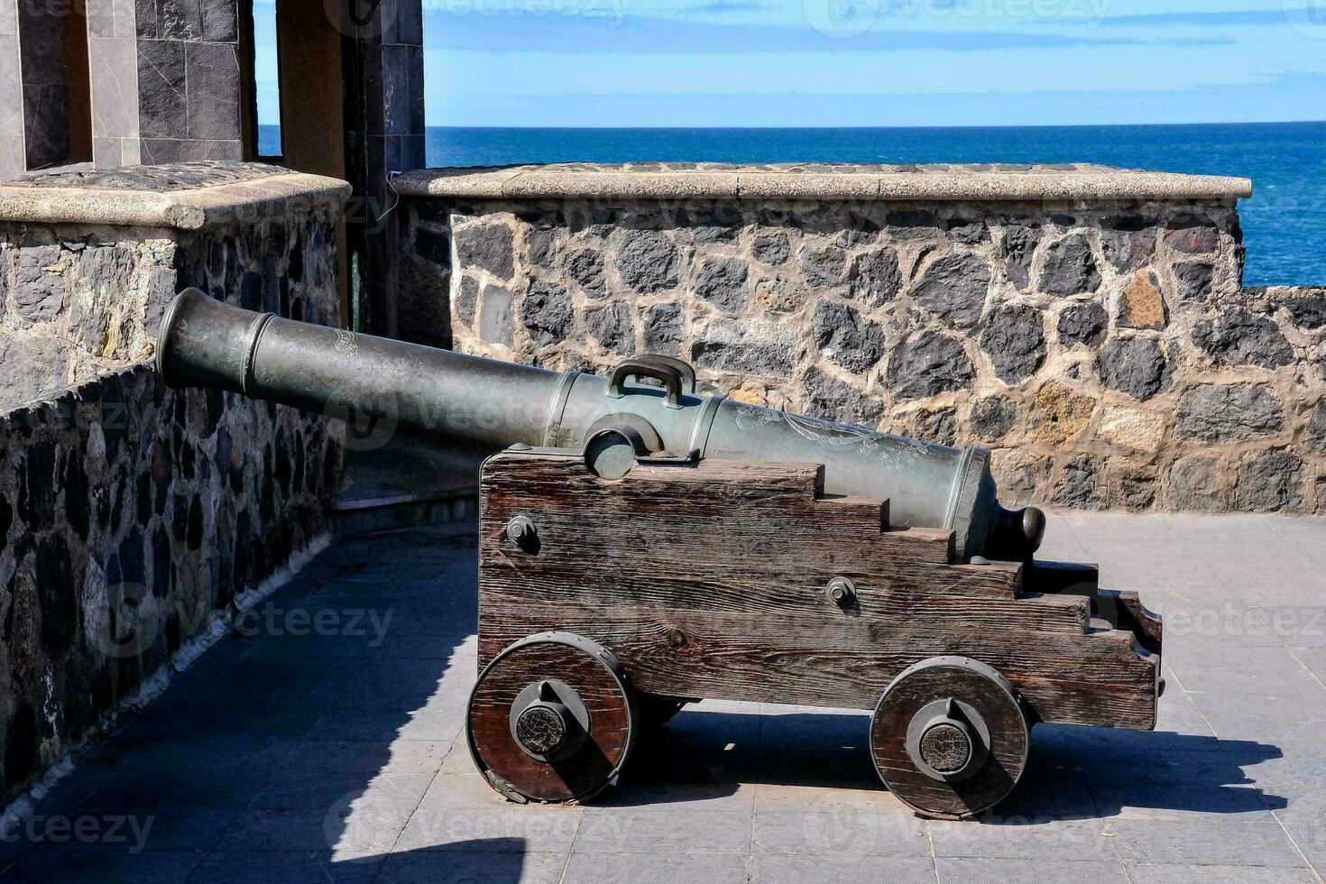 Cannon in the fort photo