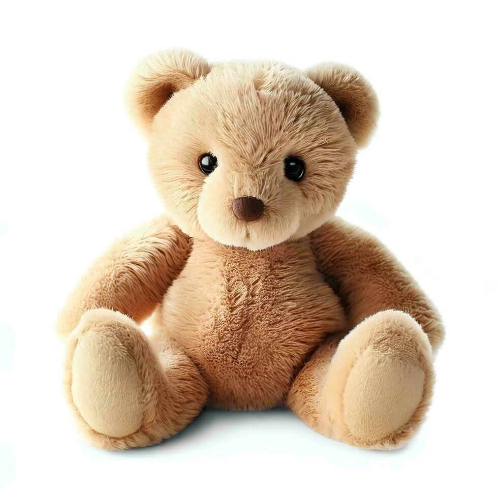 AI Generated Isolated Teddy Bear Doll photo