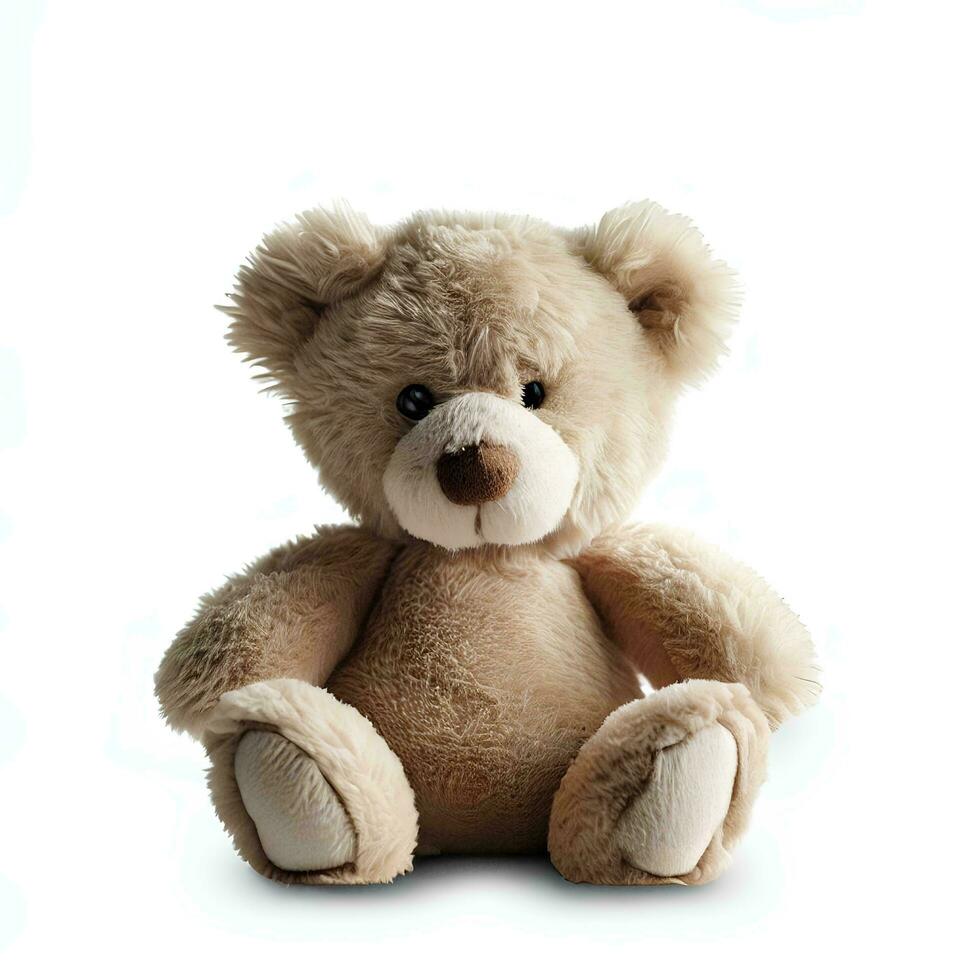 AI Generated Isolated Teddy Bear Doll photo