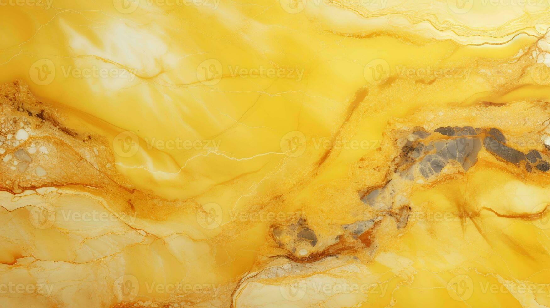 Yellow marbled stone texture wallpaper with ample copy space photo