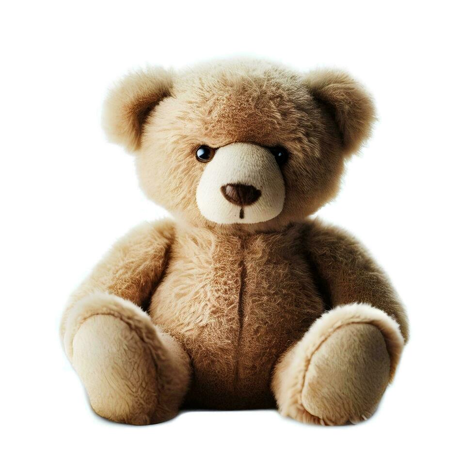 AI Generated Isolated Teddy Bear Doll photo