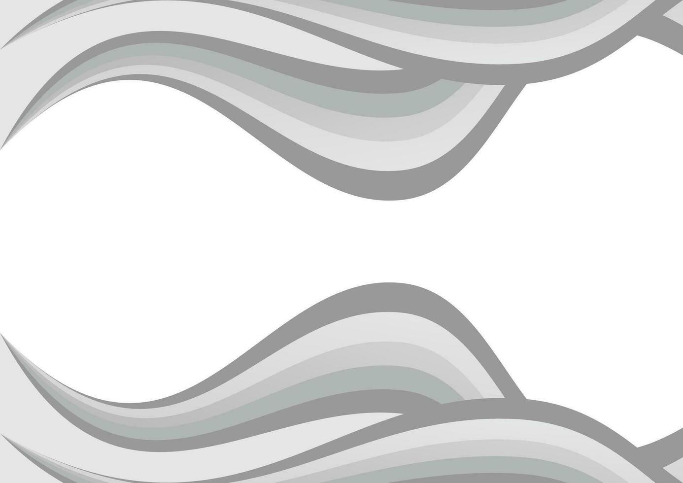 waves gray modern style background design vector