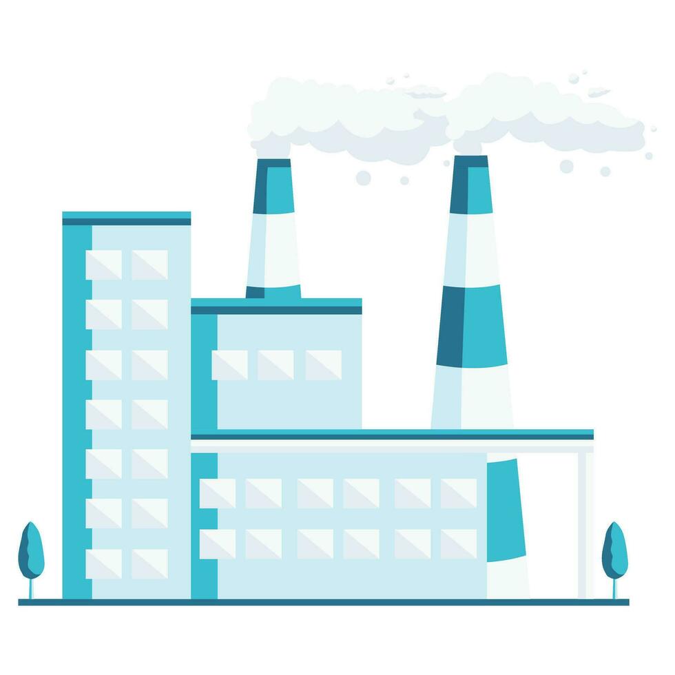 Big factory illustration vector