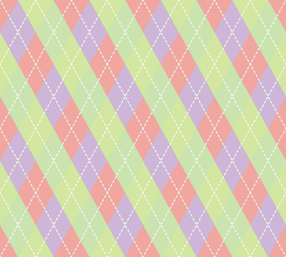 Argyle Pattern vector ,Fabric texture background