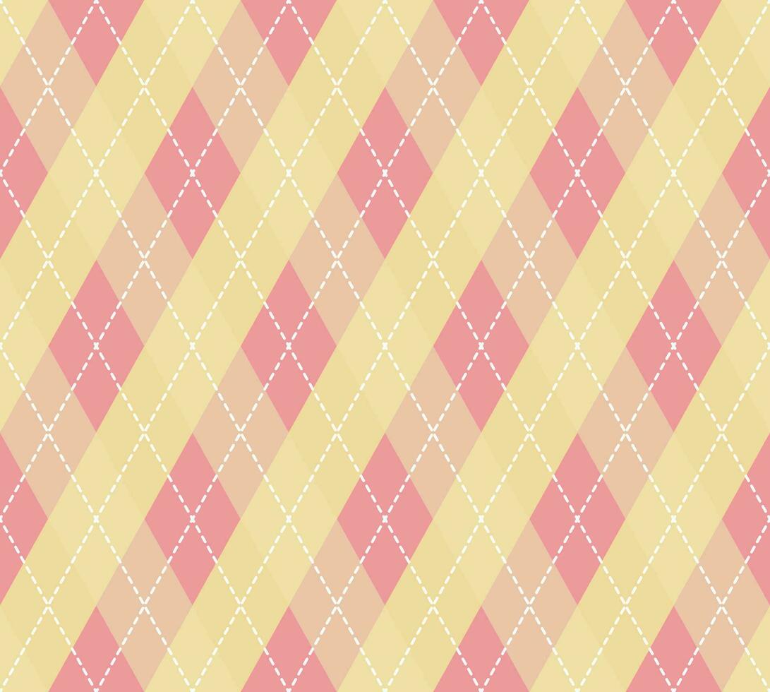 Argyle Pattern vector ,Fabric texture background