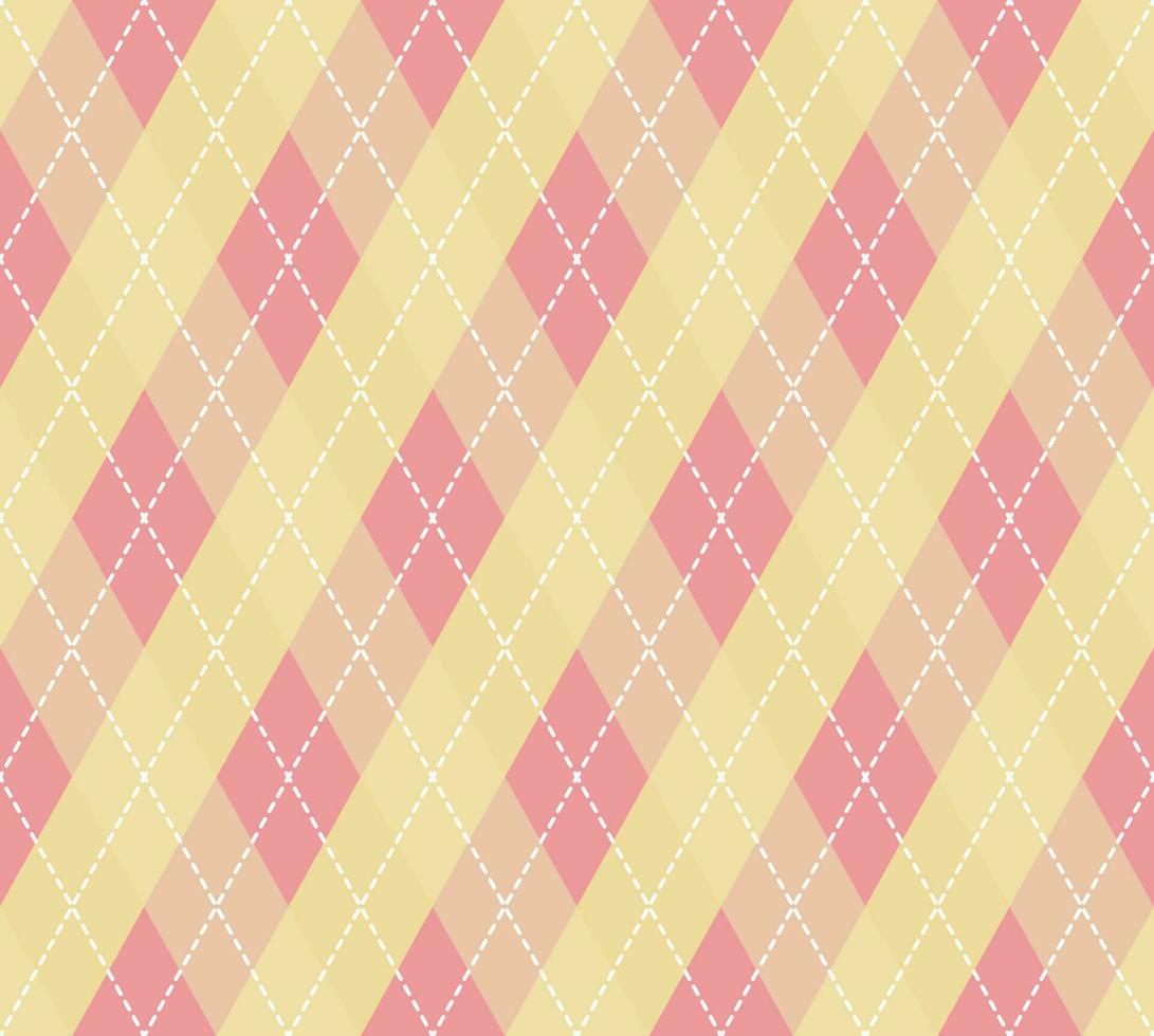 Argyle Pattern vector ,Fabric texture background