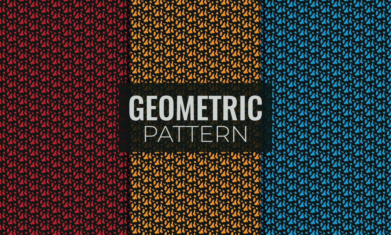 modern colorful geometric background - seamless texture pattern vector