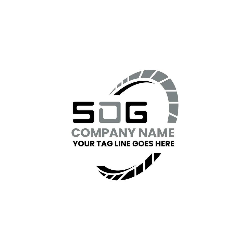 SDG letter logo vector design, SDG simple and modern logo. SDG luxurious alphabet design