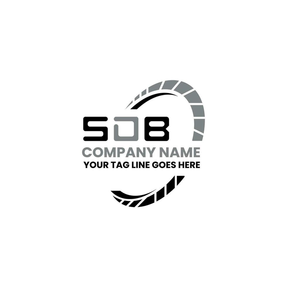 SDB letter logo vector design, SDB simple and modern logo. SDB luxurious alphabet design