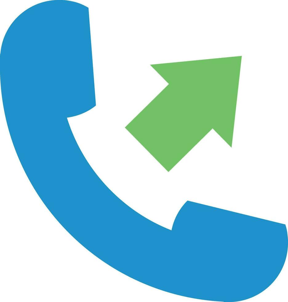 Outgoing Call Phone vector