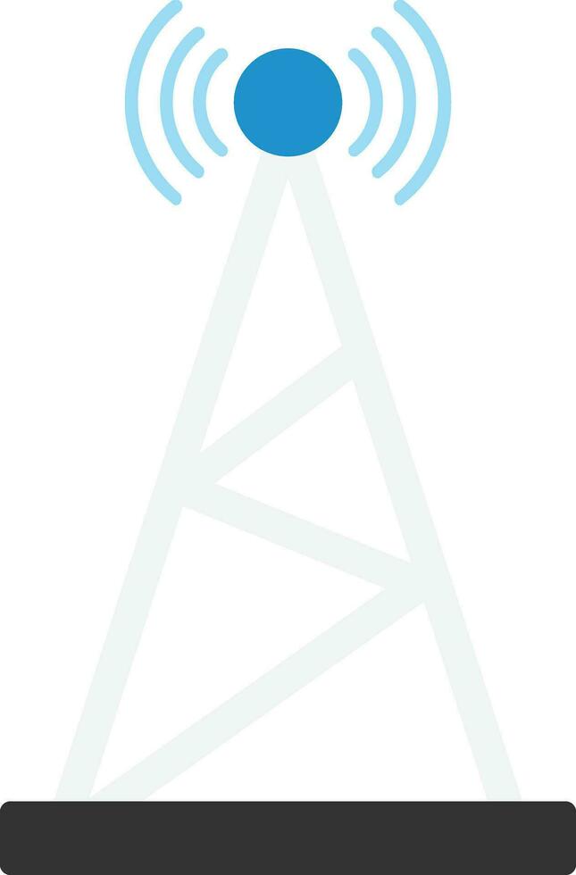 Signal Tower Antenna vector